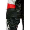 RTX TITAN Red Motorcycle Leather Race Jacket